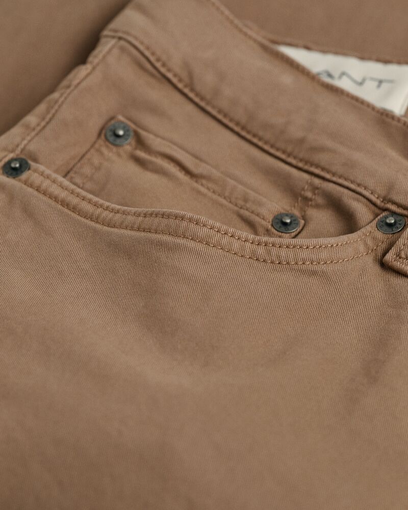 Regular Fit Desert Jeans Brown / 33X32