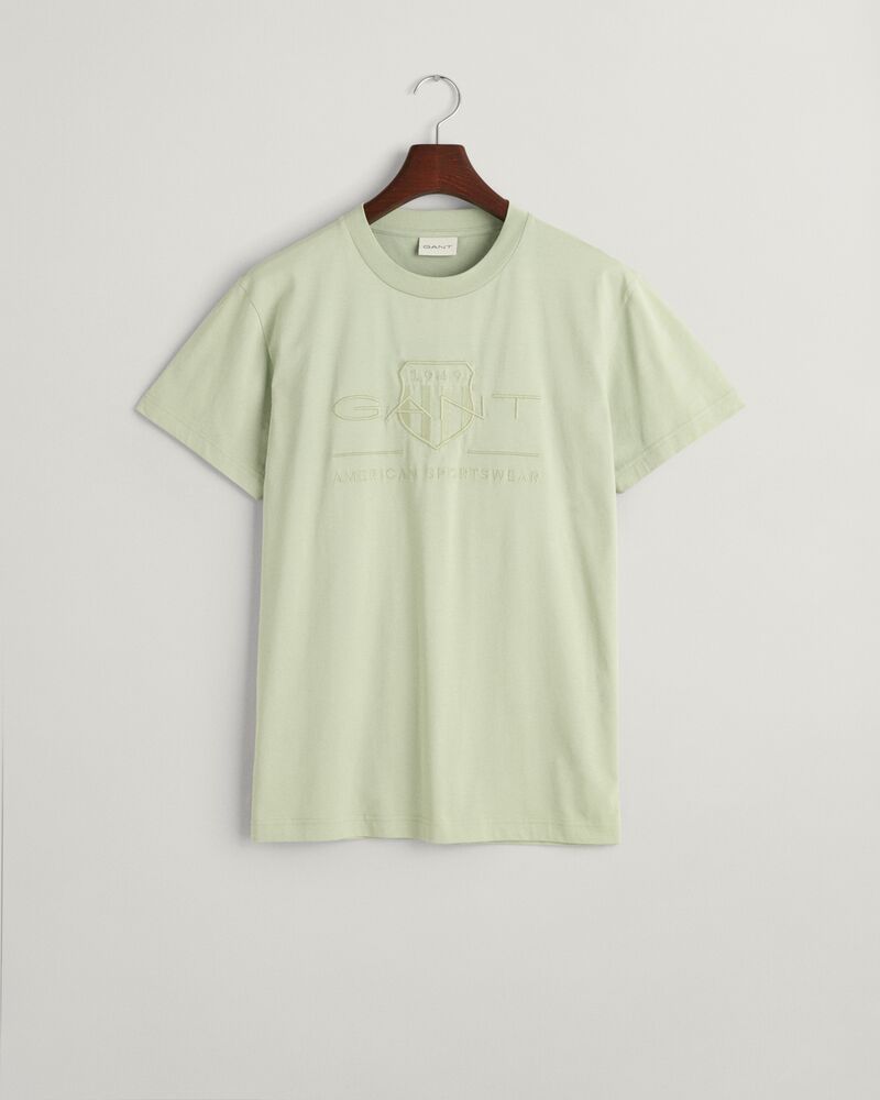 Tonal Shield T-Shirt Milky Matcha / S