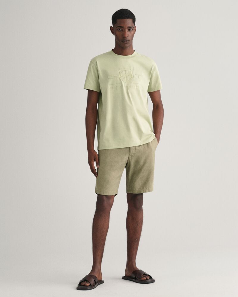 Tonal Shield T-Shirt Milky Matcha / S