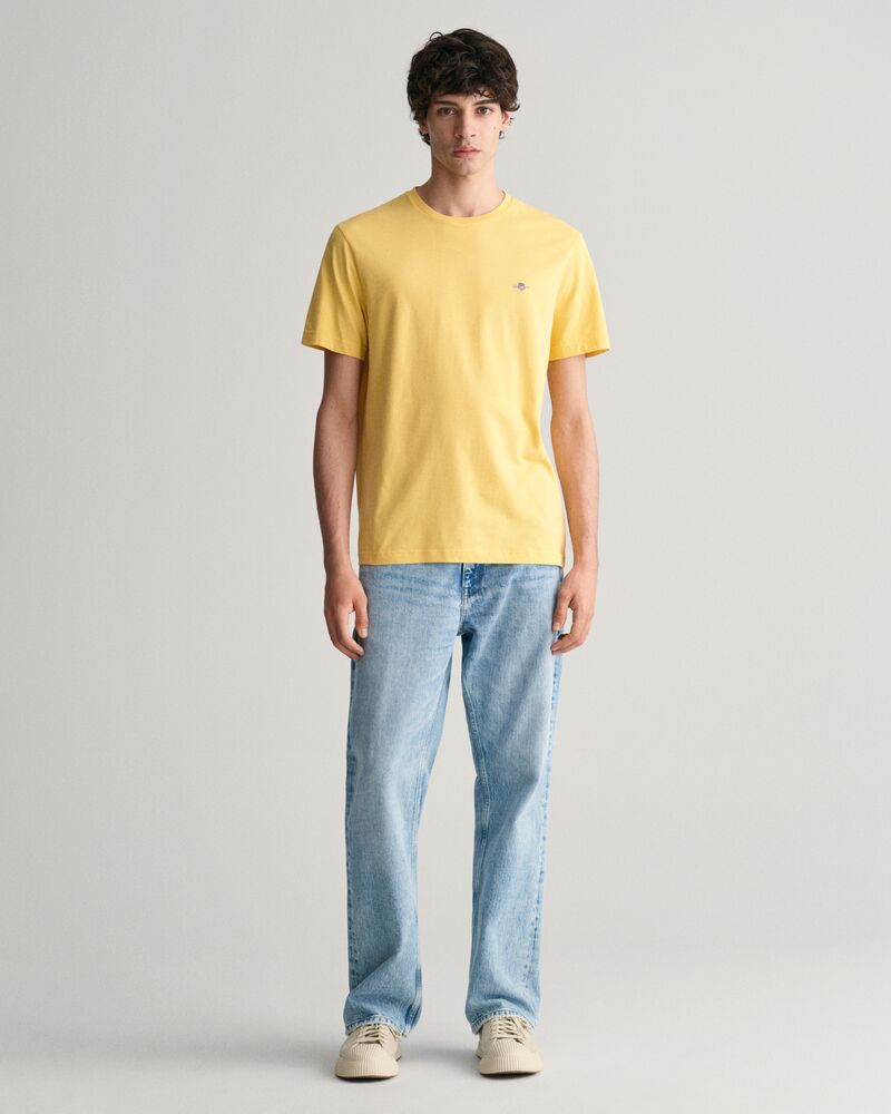 Shield T-Shirt S / DUSTY YELLOW