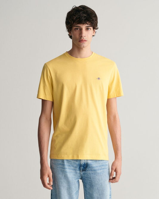 Shield T-Shirt S / DUSTY YELLOW