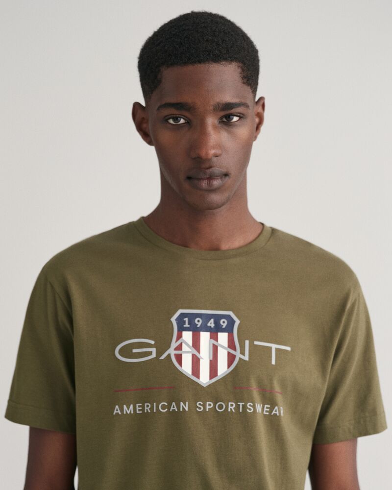 Archive Shield T-Shirt Juniper Green / S