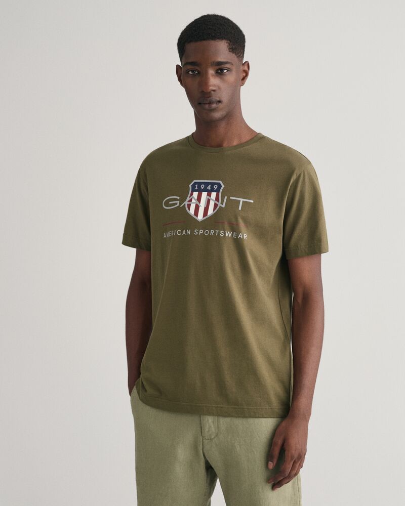 Archive Shield T-Shirt Juniper Green / S