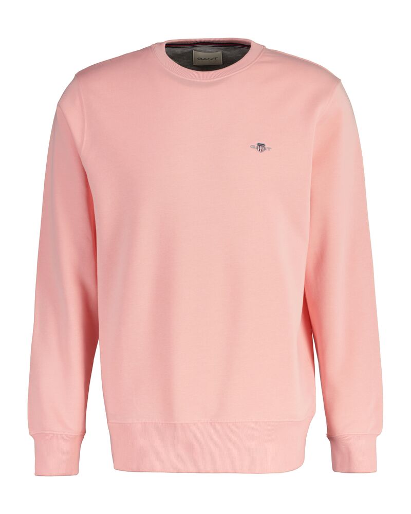 Shield Crew Neck Sweatshirt Bubbelgum Pink / S