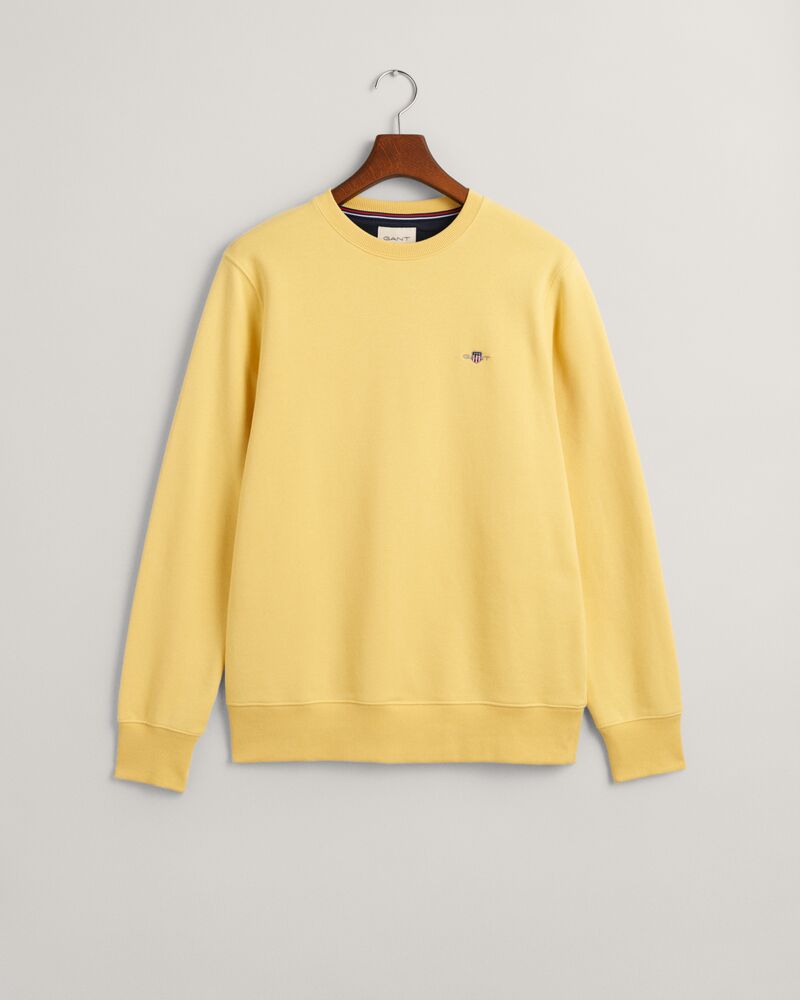 Shield Crew Neck Sweatshirt Dusty Yellow / S