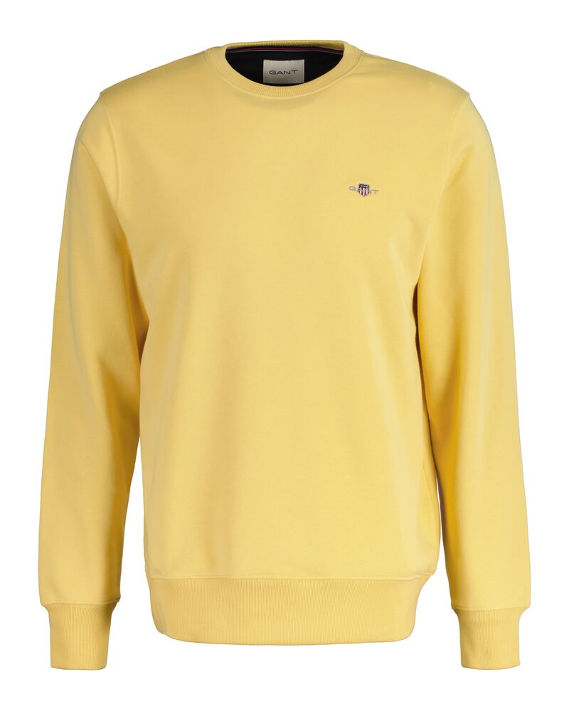 Shield Crew Neck Sweatshirt Dusty Yellow / S