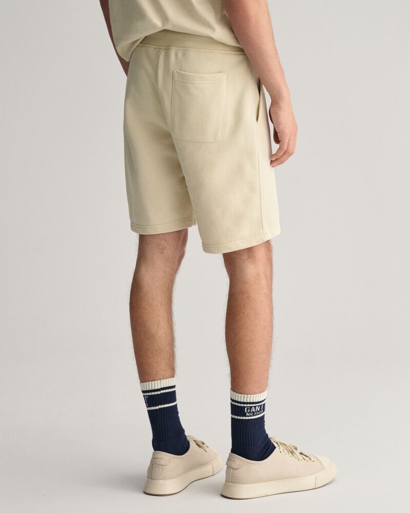 Shield Sweat Shorts Silky Beige / S