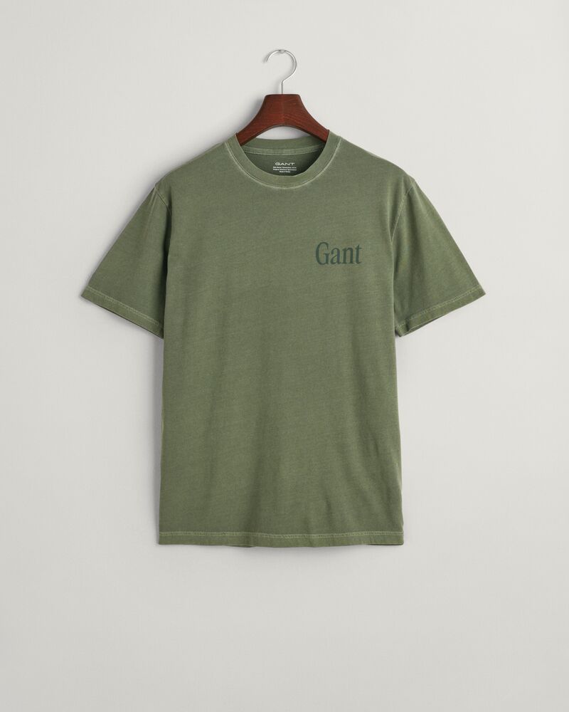 Sunfaded Graphic T-Shirt Pine Green / S