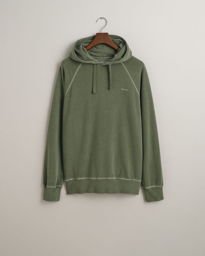 Sunfaded Hoodie Pine Green / S