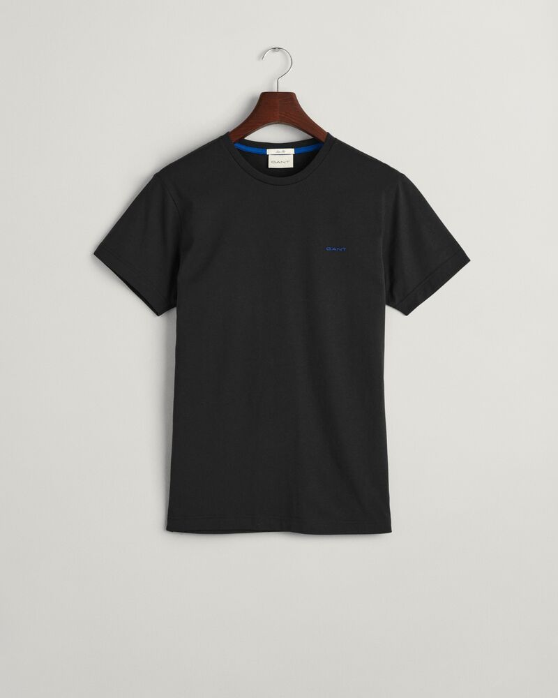 Contrast Logo T-Shirt Black / S