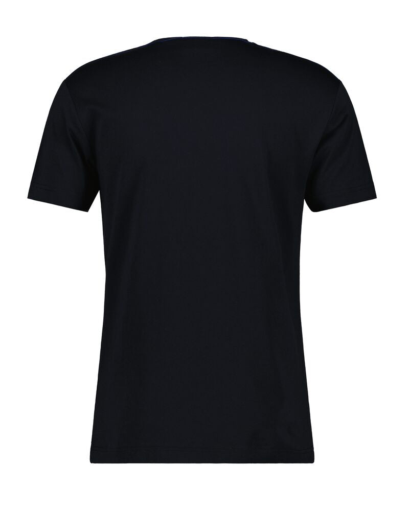 Contrast Logo T-Shirt Black / S