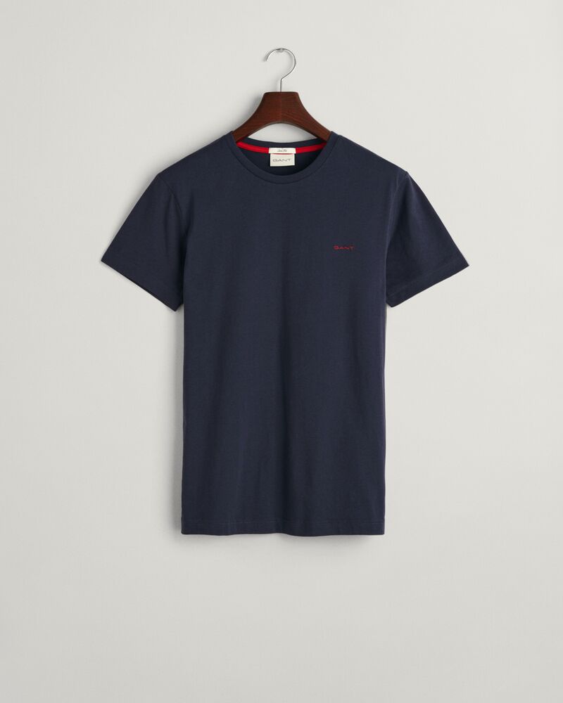 Contrast Logo T-Shirt Evening Blue / S