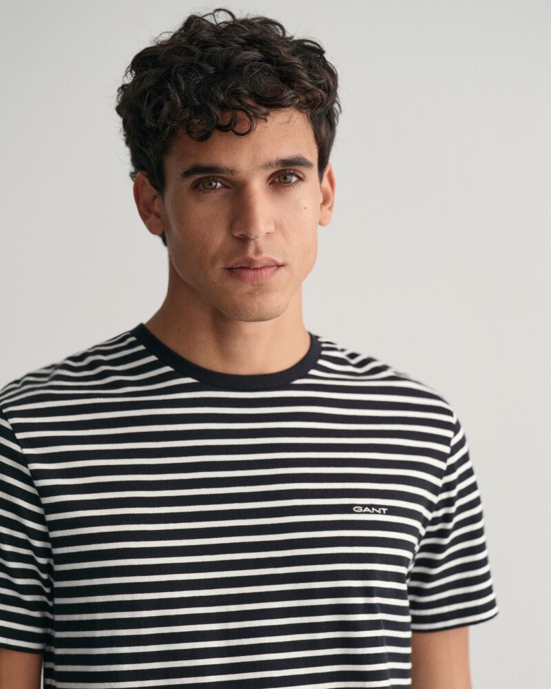 Striped T-Shirt Black / S