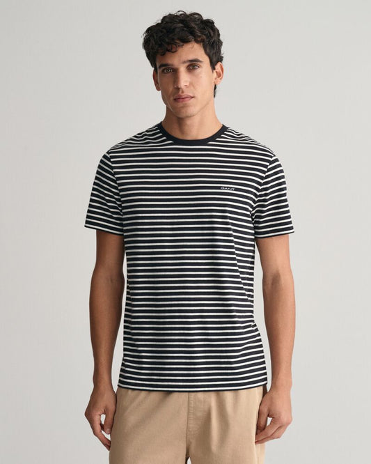 Striped T-Shirt Black / S