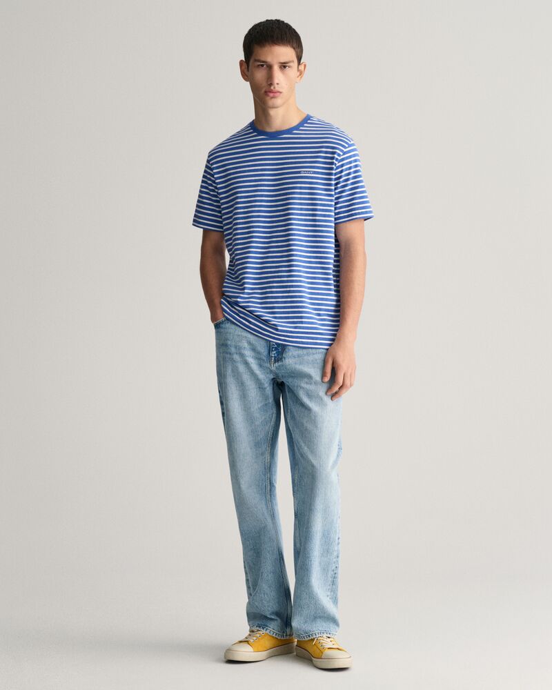 Striped T-Shirt S / RICH BLUE