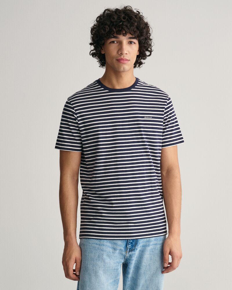 Striped T-Shirt S / EVENING BLUE