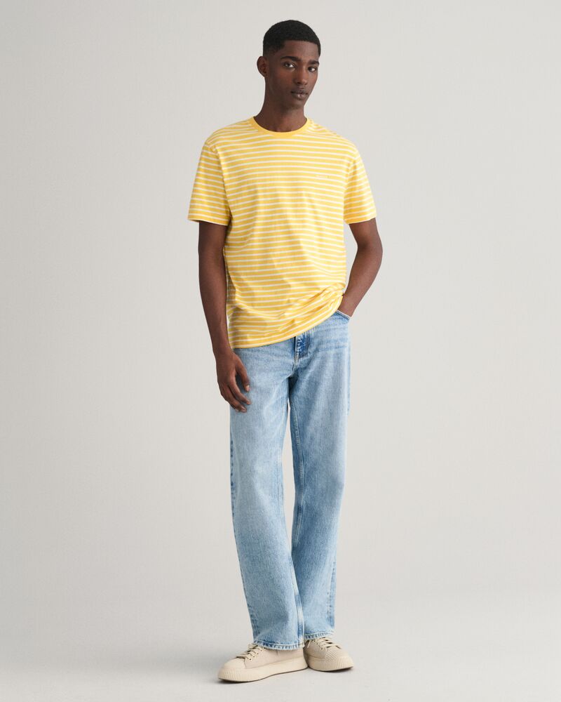 Striped T-Shirt S / SMOOTH YELLOW