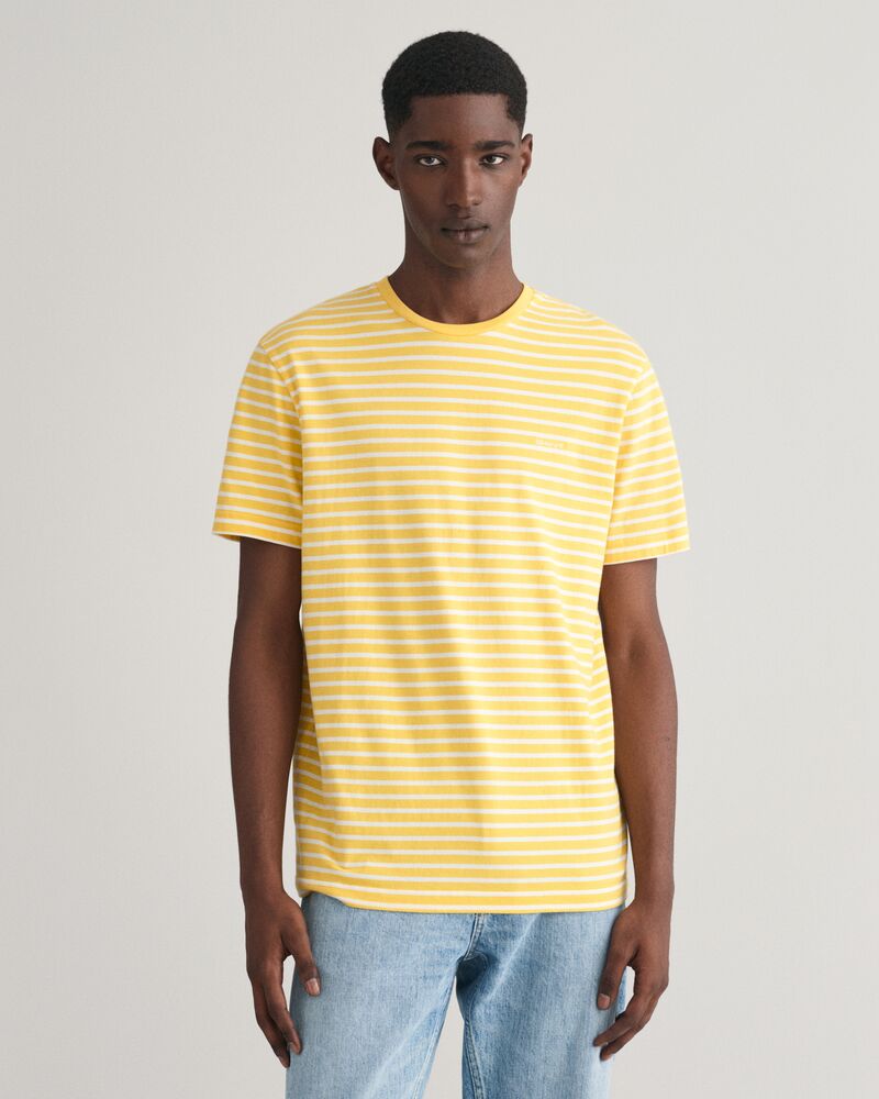 Striped T-Shirt S / SMOOTH YELLOW