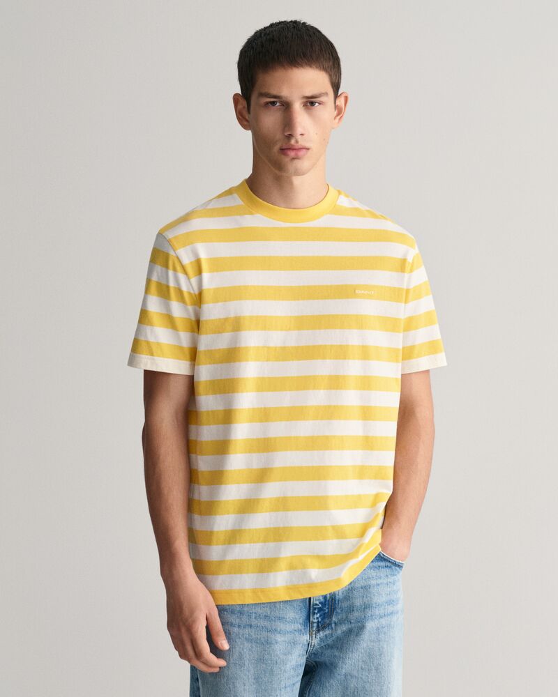 Multi Striped T-Shirt S / SMOOTH YELLOW