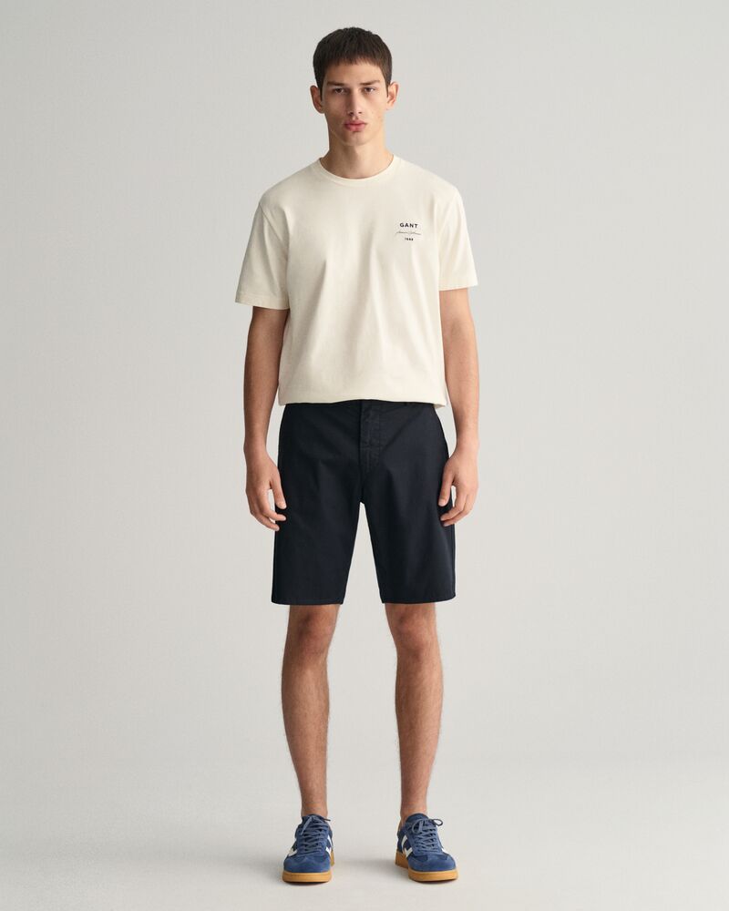 Relaxed Fit Chino Shorts Black / 30