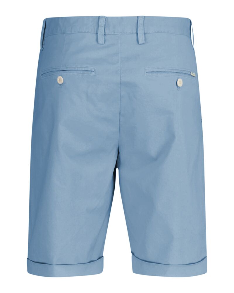 Regular Fit Sunfaded Shorts Dove Blue / 32