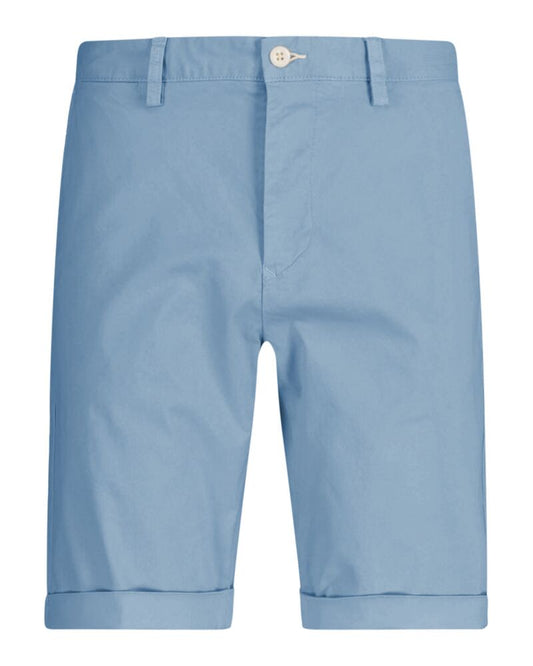 Regular Fit Sunfaded Shorts Dove Blue / 32