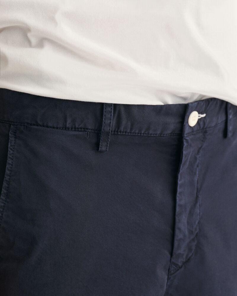 Slim Fit Sunfaded Shorts Marine / 30