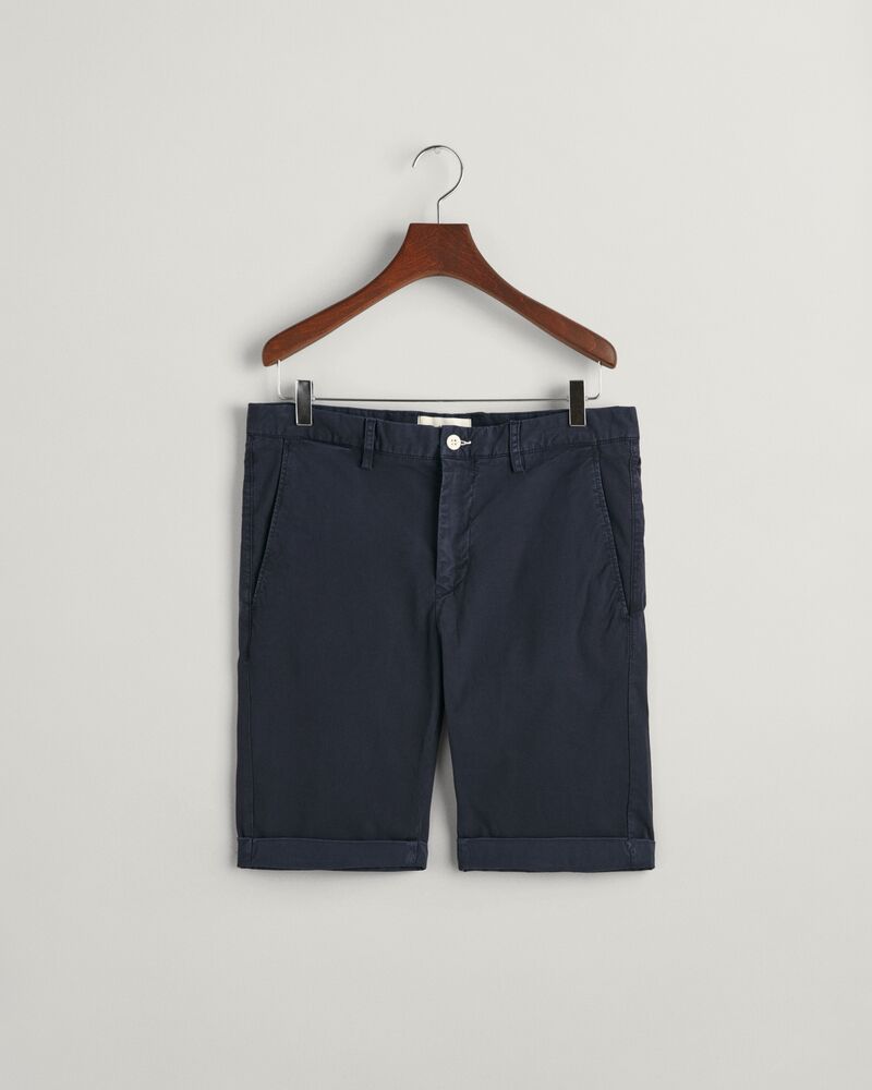 Slim Fit Sunfaded Shorts Marine / 30