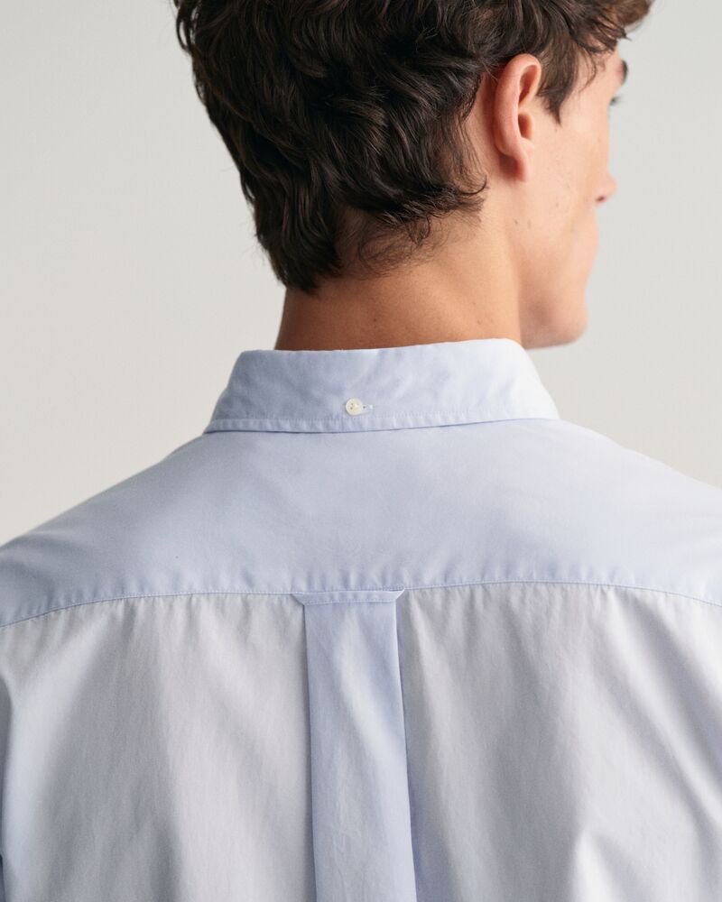 Regular Fit Poplin Shirt Light Blue / S