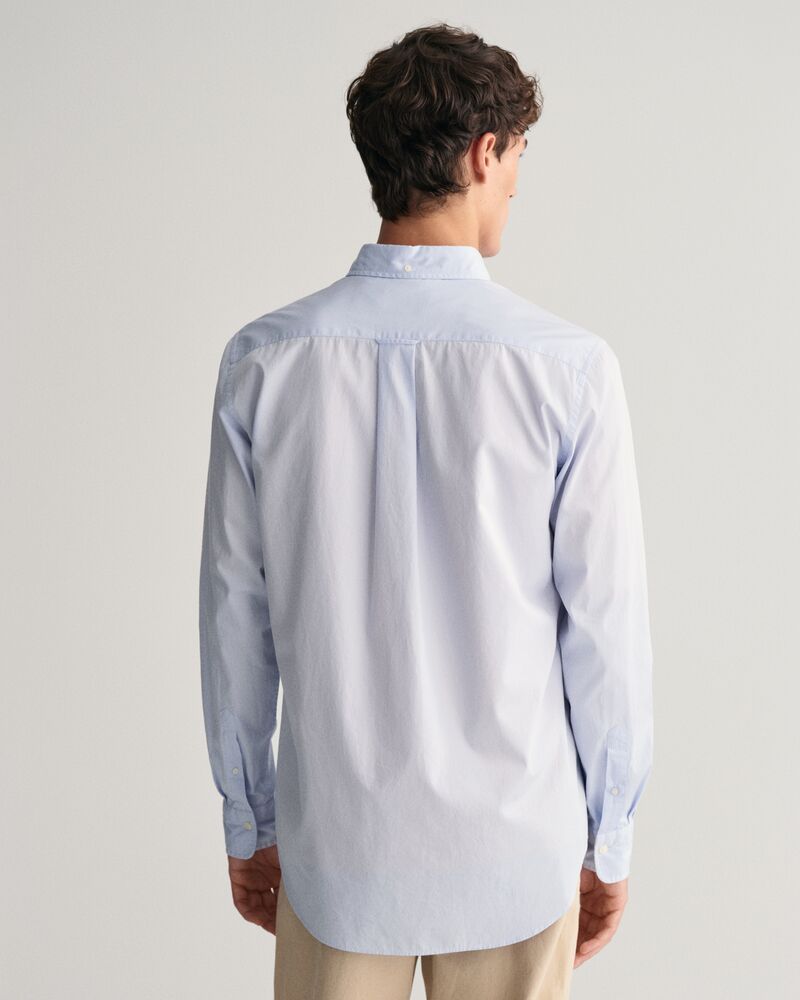 Regular Fit Poplin Shirt Light Blue / S