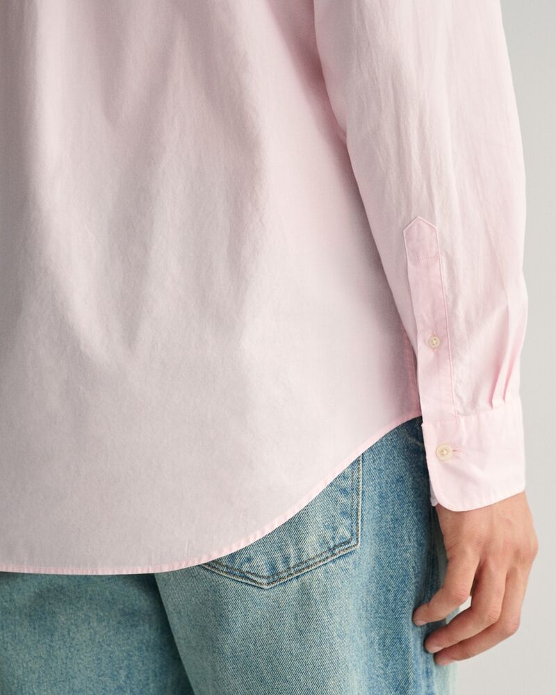 Regular Fit Poplin Shirt Light Pink / S