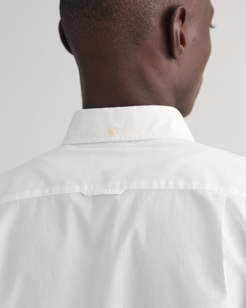 Slim Fit Classic Poplin Shirt White / S