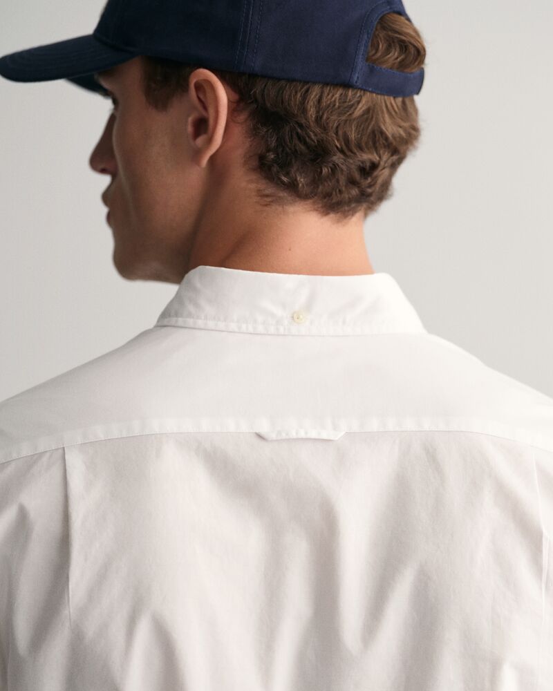 Slim Fit Classic Poplin Shirt White / S