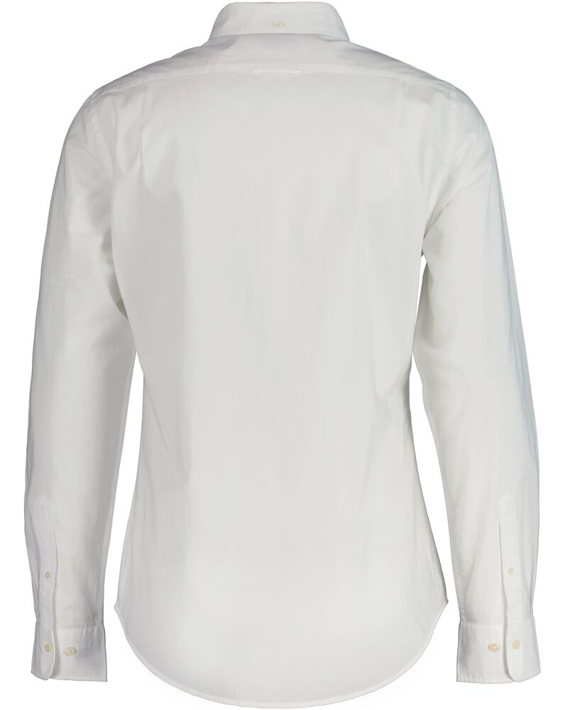 Slim Fit Classic Poplin Shirt White / S