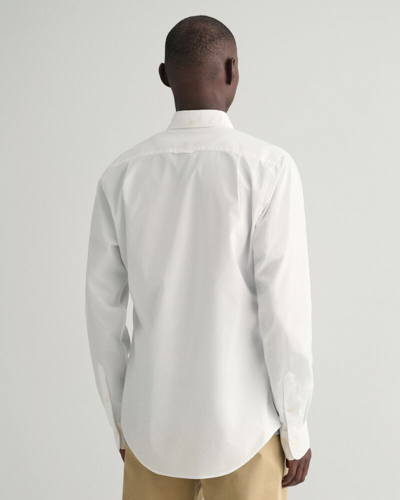 Slim Fit Classic Poplin Shirt White / S