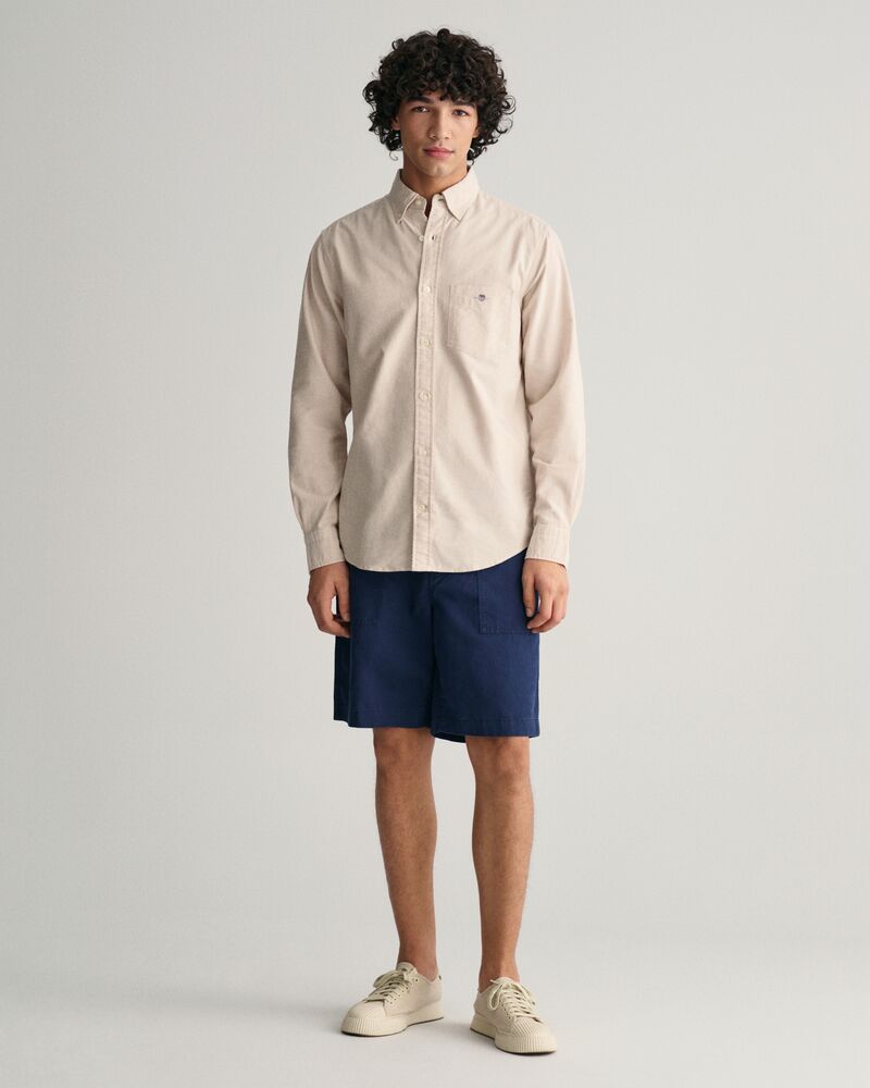 Regular Fit Classic Oxford Shirt Dry Sand / S