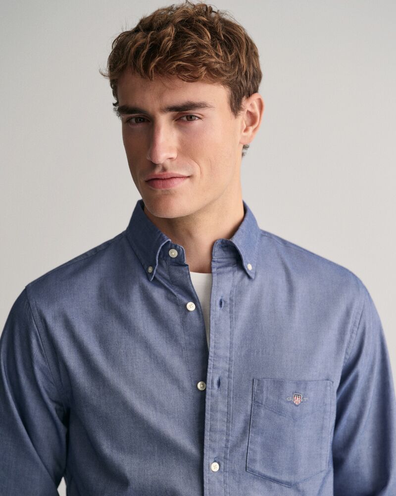 Regular Fit Classic Oxford Shirt Persian Blue / S