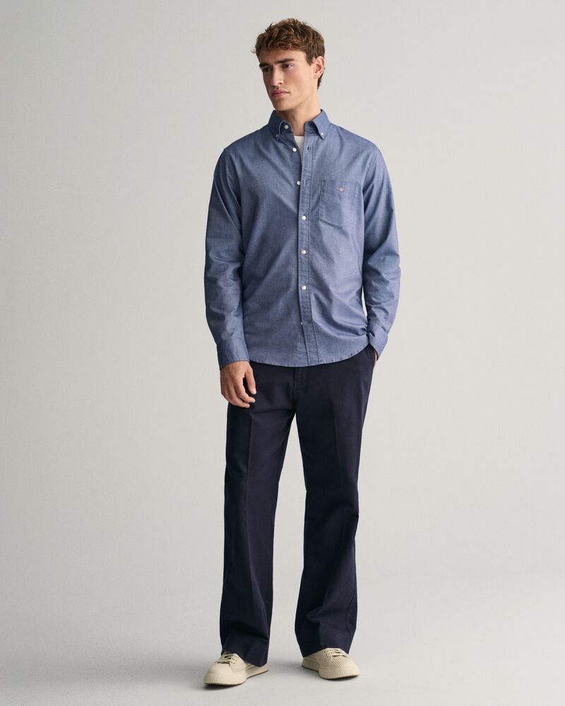 Regular Fit Classic Oxford Shirt Persian Blue / S