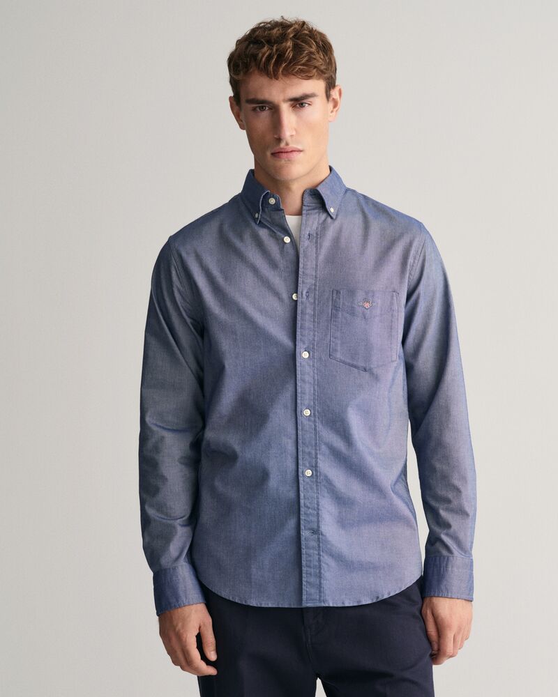 Regular Fit Classic Oxford Shirt Persian Blue / S