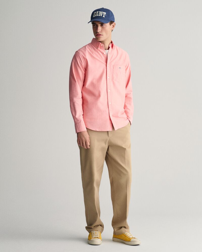 Regular Fit Classic Oxford Shirt Sunset Pink / S