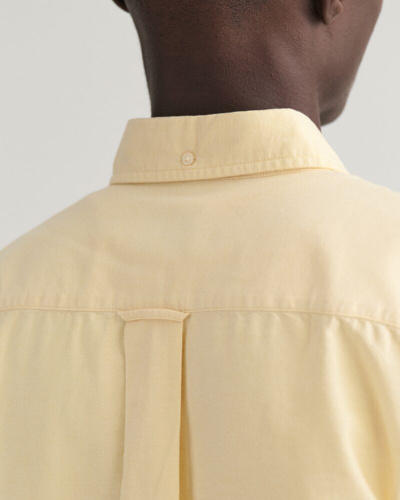 Regular Fit Classic Oxford Shirt Dusty Yellow / S