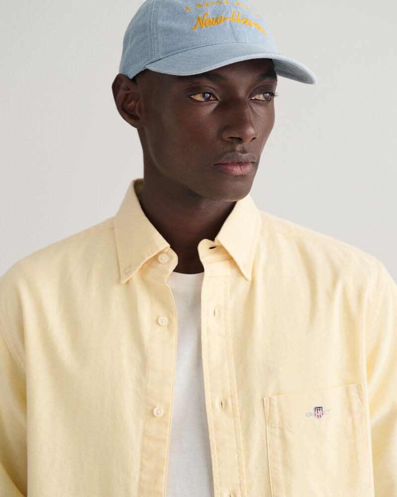 Regular Fit Classic Oxford Shirt Dusty Yellow / S