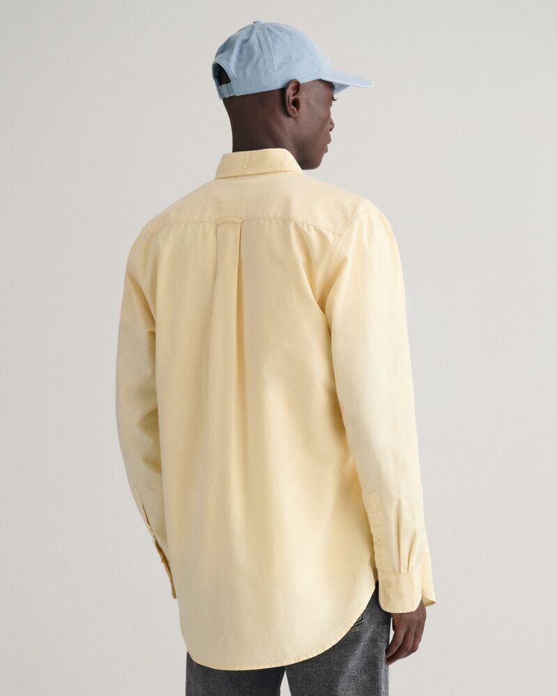 Regular Fit Classic Oxford Shirt Dusty Yellow / S