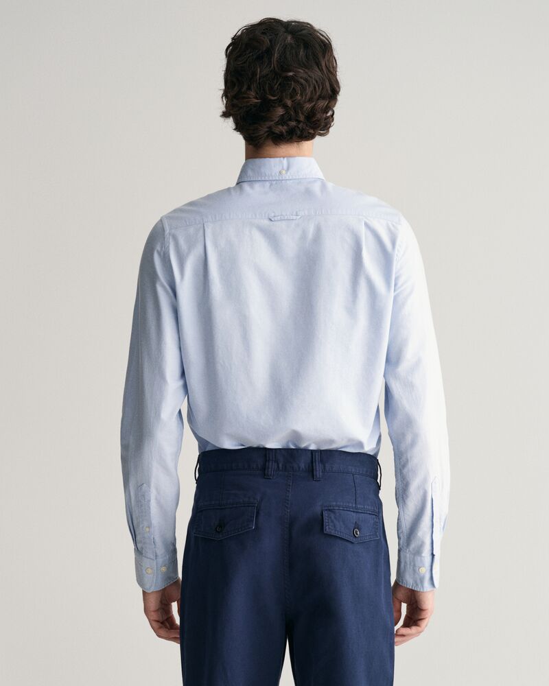 Slim Fit Oxford Shirt Light Blue / S