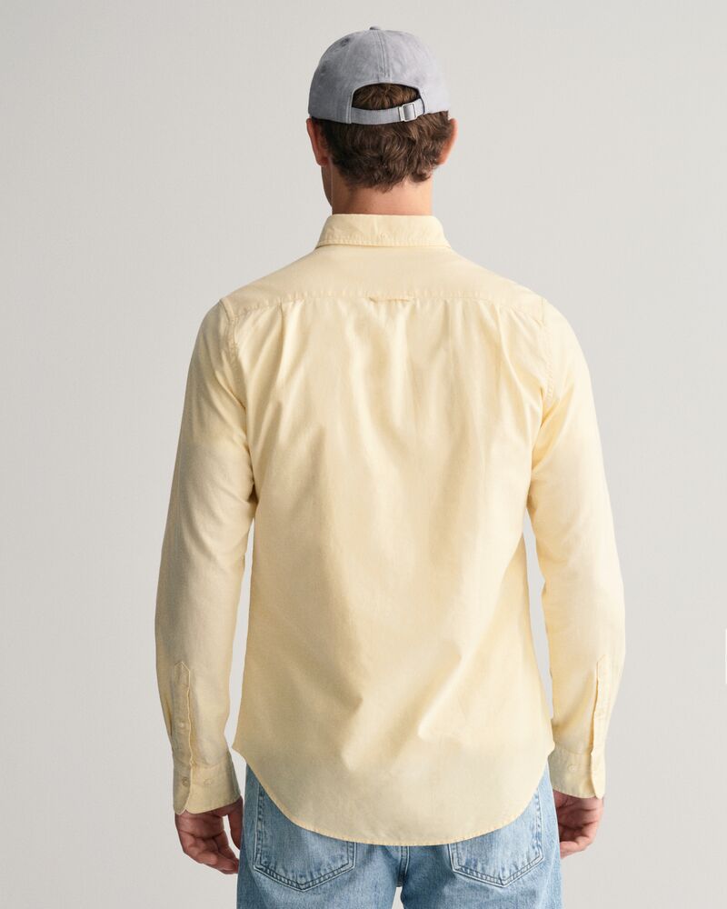 Slim Fit Classic Oxford Shirt Dusty Yellow / S