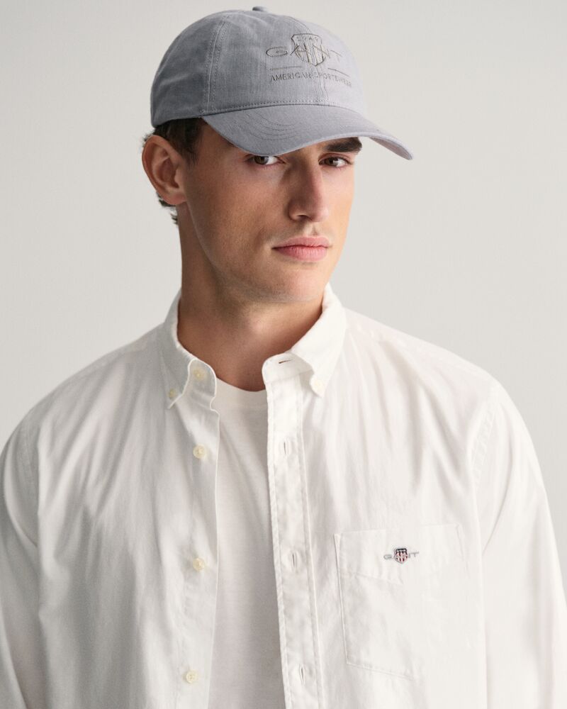 Regular Fit Cotton Linen Shirt White / S