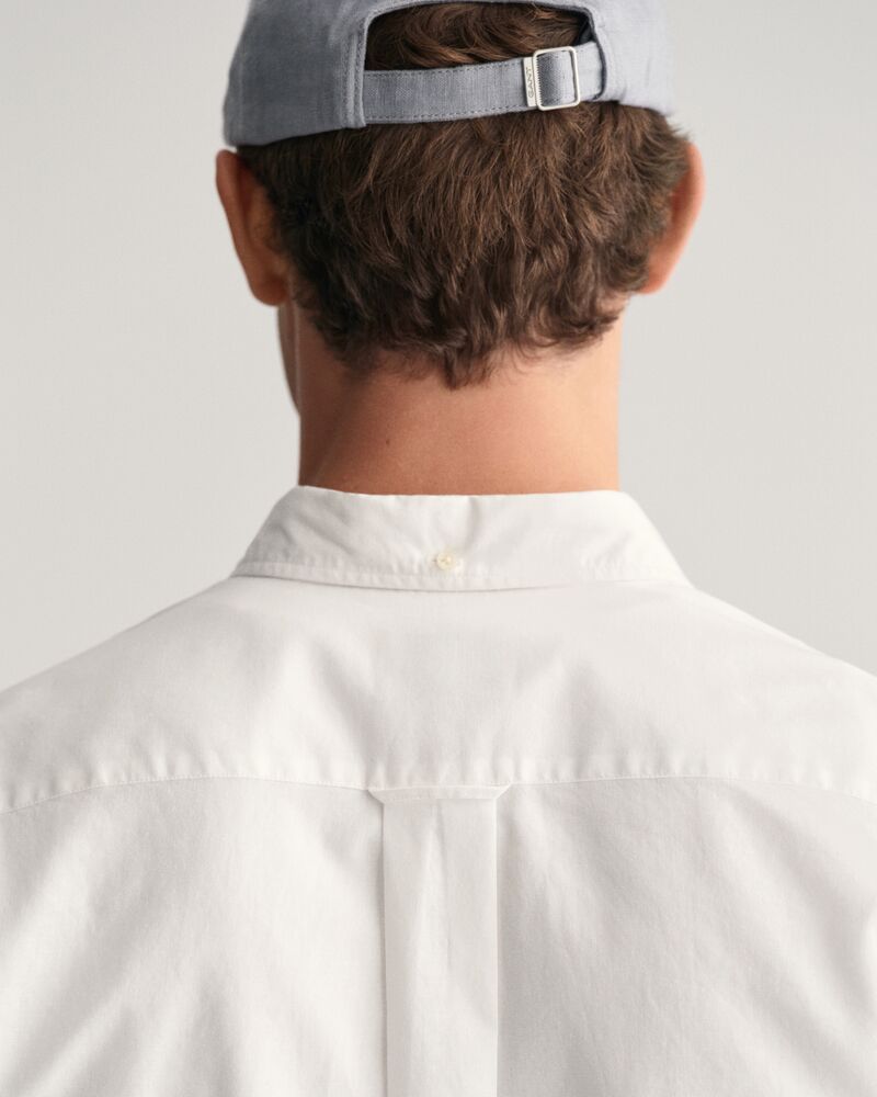 Regular Fit Cotton Linen Shirt White / S