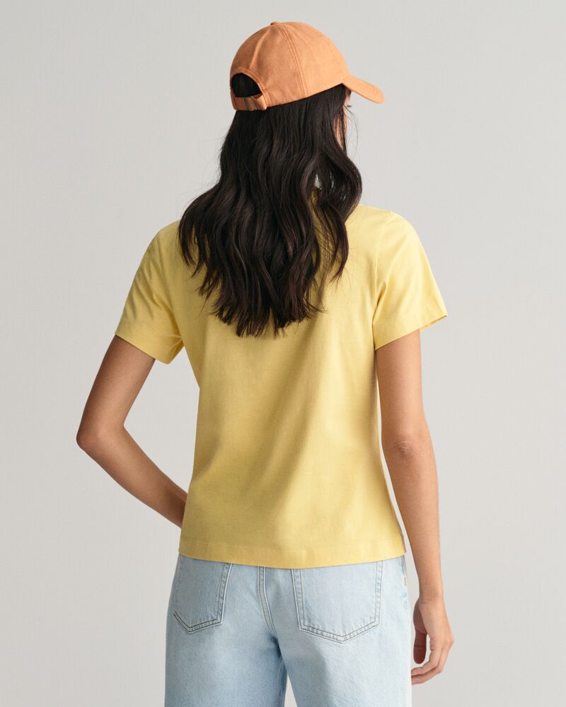 Shield T-Shirt Dusty Yellow / S