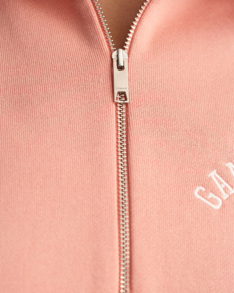 ARCH HALF ZIP SWEAT PEACHY PINK / XS