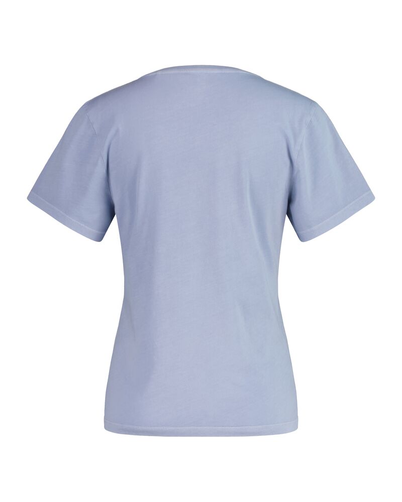 Sunfaded Crew Neck T-Shirt Dove Blue / S